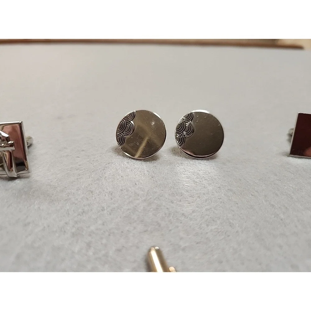 Lot Of 6 & Lot Of 2‎ Swank Cufflinks And Tie Clips